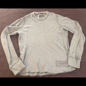 Gray Longsleeve Abercrombie & Fitch Tee- Size Med